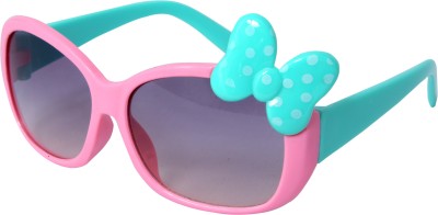 AMOUR Over-sized Sunglasses(For Girls, Grey)