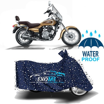 EXOME Two Wheeler Cover for Bajaj(Avenger 220 Cruise, Blue)