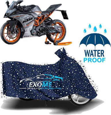 EXOME Two Wheeler Cover for KTM(RC 390, Blue)