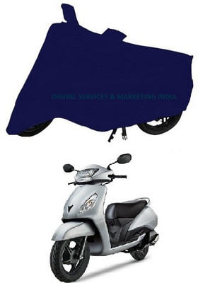 DSAMI Two Wheeler Cover for TVS(Jupiter 125, Blue)