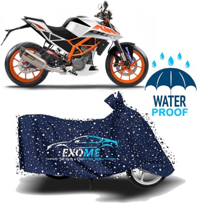 EXOME Two Wheeler Cover for KTM(390 Duke, Blue)