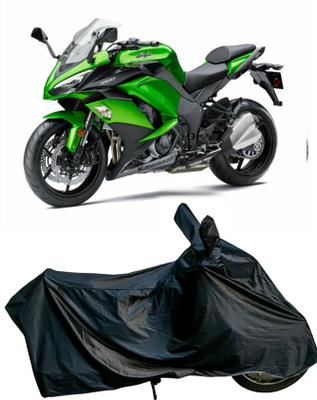 APNEK Waterproof Two Wheeler Cover for Kawasaki(Ninja 1000, Black)