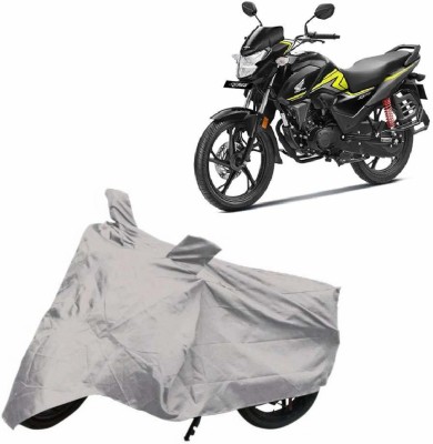 KEDIT Waterproof Two Wheeler Cover for Universal For Bike(SP125, Silver)