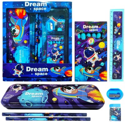 Party Propz Space Theme Stationery Set, Stationery Gift Set for Kids - Kids Return Gift