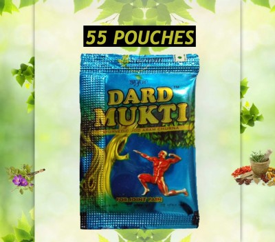 Eazybits Dard mukti pain relief powder ayurvedic 55 pouch Powder(55 x 1 Units)