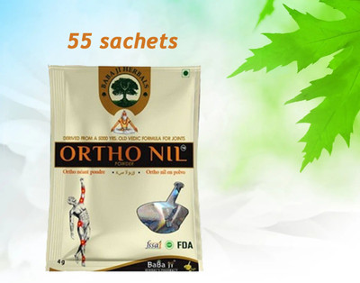 Eazybits Ortho Nil Powder Hebral Ortho Nil Powder Babaji Herbals 55pcs Powder(55 x 1 Units)