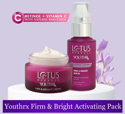 LOTUS HERBALS YouthRx Firm & Bright Activating Pack(2 Items in the set)