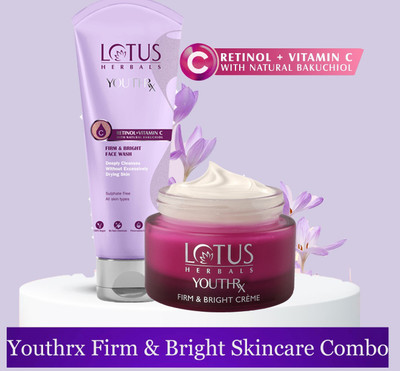 LOTUS HERBALS YouthRx Firm & Bright Skincare Combo(2 Items in the set)