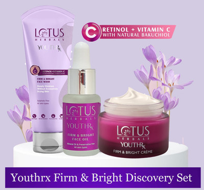 LOTUS HERBALS YouthRx Firm & Bright Discovery Set(3 Items in the set)