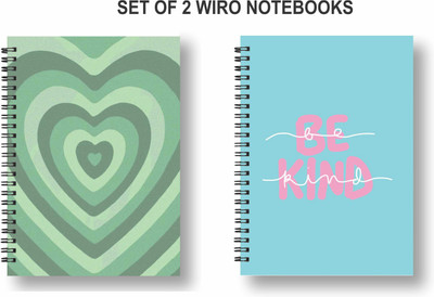 Papco Dot grid notebooks A5 Diary Dot grid 144 Pages(Multicolor, Pack of 2)