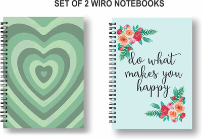 Papco Dot grid notebooks A5 Diary Dot grid 144 Pages(Multicolor, Pack of 2)