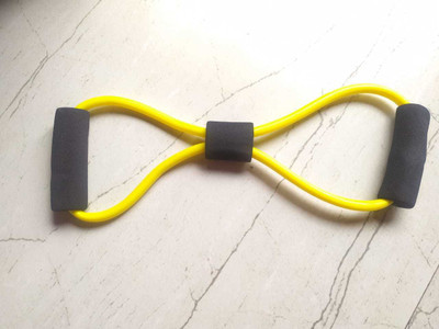 dpays Resistance Band Loop Fitness Loop Band Eight Shape FQ33 Resistance Tube(Yellow)