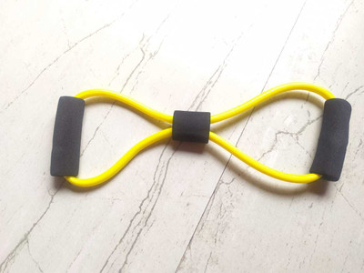 Swikaar Resistance Band Loop Fitness Loop Band Eight Shape FQ3 Resistance Tube(Yellow)