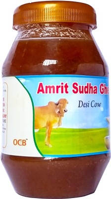 OCB Amrit Sudha Ghee Gir Cow's(Made Organic A2 Milk-Bilona Method)Taste of India Ghee 250 g Plastic Bottle