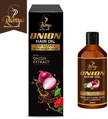 Ramya beauty care NICE Black Seed Onion Hair Oil - Controls Hair Fall - Hair Oil (100 ml) Hair Oil(200 ml)