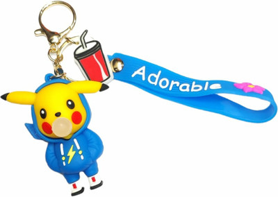 Skycart Pikachu Pokemon keychain Key Chain