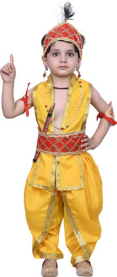 VALUE CREATION Krishna Dress,Makhan Chor Kids Costume Wear,Kanha Janmasthmi Costume Kids Costume Wear