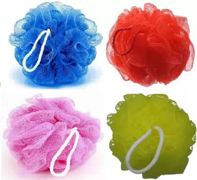 PITRADEV Loofah(Pack of 4, Multicolor)