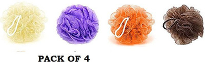 PITRADEV Loofah(Pack of 4, Multicolor)