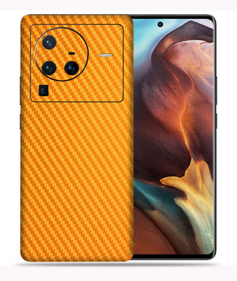 SkinoMania Vivo X80 Pro-5G Mobile Skin(Golden)