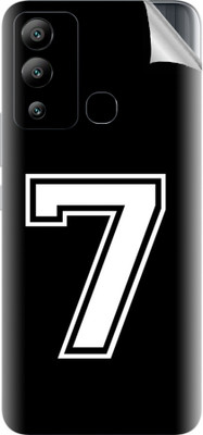 Snooky Infinix Hot 12i Mobile Skin(Black)