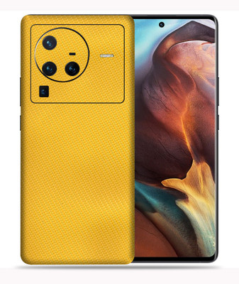 SkinoMania Vivo X80 Pro-5G Mobile Skin(Yellow)