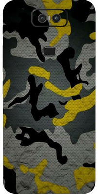 AsSkin Asus 6Z, asus 6z Mobile Skin(Ultra Super Military Yellow Camouflage Skin With High Matte Finish..0786)