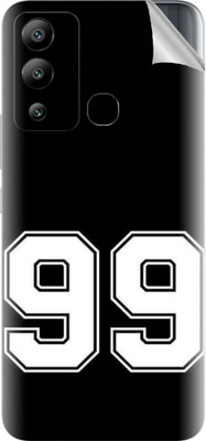 Snooky Infinix Hot 12i Mobile Skin(Black)