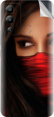 Snooky Infinix Hot 12i Mobile Skin(Red)