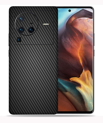 SkinoMania Vivo X80 Pro-5G Mobile Skin(Black)