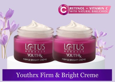 LOTUS HERBALS YouthRx Firm & Bright Day Creme ( Pack of 2 ) ( 50gm * 2pc )(100 ml)