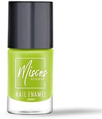 Miscos Spring Green, Glossy Pack of 2 Light Green Light Green(Pack of 2)