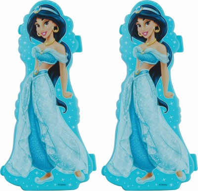 SKI NA Disney Princess Jasmine Art Plastic Pencil Boxes(Set of 2, Multicolor)