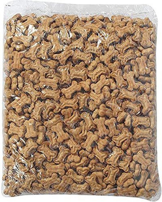 Furry Critters Dog Biscuits Puppy & Starter Bone Shape Real Chicken Flavour Chicken Dog Treat(1 kg)