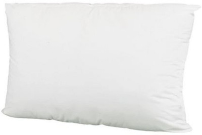 brightjex Cotton Solid Sleeping Pillow Pack of 1(White)
