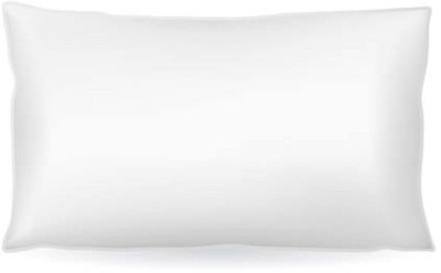 Prerana Microfibre Solid Sleeping Pillow Pack of 1(White)