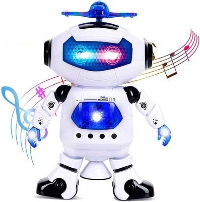 Bandhan Enterprises Dancing 3D light and sound robot(Multicolor)