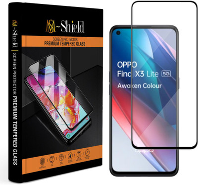 MS-Shield Edge To Edge Screen Guard for OPPO Find X3 Lite 5G(Pack of 1)