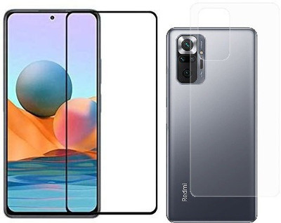 4 YARDS Front and Back Tempered Glass for Redmi Note 10 Pro Max (11-D)(Pack of 1)