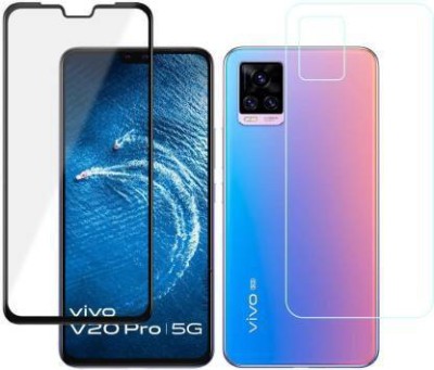 4 YARDS Front and Back Tempered Glass for Vivo V20 Pro 5G (11-D)(Pack of 1)