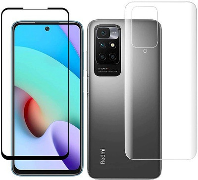 4 YARDS Front and Back Tempered Glass for Redmi 10 Prime (11-D)(Pack of 1)