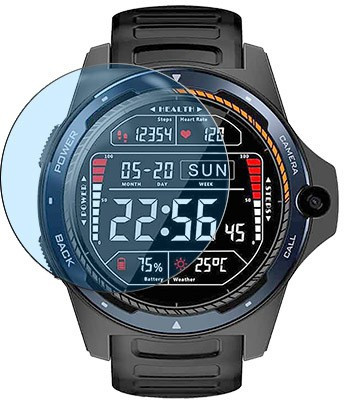 SOMTONE Impossible Screen Guard for ZEBLAZE THOR 5 Smartwatch(Pack of 1)