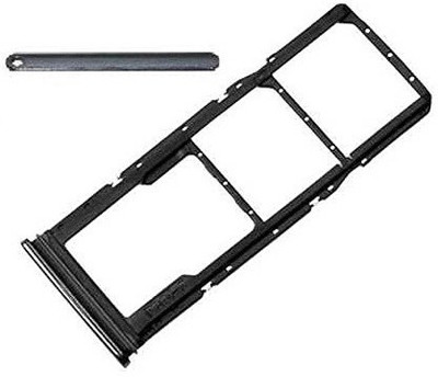 Furious3D Sim Card Tray(Compatible With Proper Fitting Realme XT (Black)