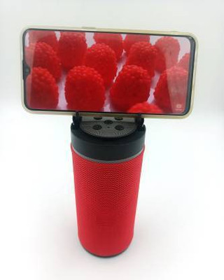 Treadmill Wireless Bluetooth Speakers kt-125 with Mobile Holder, with USB, Memory Card with Siri Assistant Smart Speaker(Red)