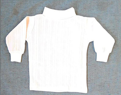 nishani enterprises Boys Striped Cotton Blend Regular T Shirt(White, Pack of 1)