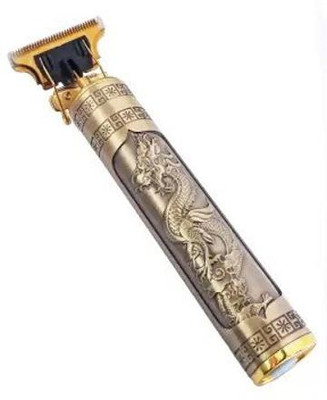 UZAN Professional MaxtopT99 Rechargeable Cordless Electric Blade Beard Trimmer KE62 Trimmer 120 min  Runtime 4 Length Settings(Gold)
