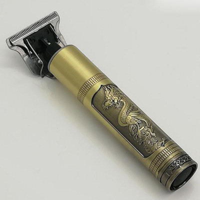 CRISPLN Professional MaxtopT99 Rechargeable Cordless Electric Blade Beard Trimmer C54 Trimmer 90 min  Runtime 4 Length Settings(Gold)