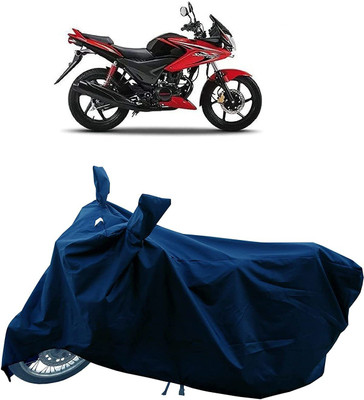 KEDIT Two Wheeler Cover for Honda(CBF, Blue)