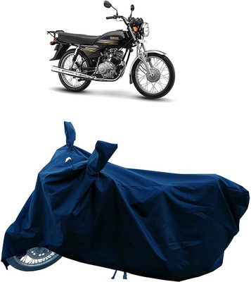 KEDIT Two Wheeler Cover for Yamaha(Crux, Blue)