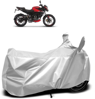 OXTAUL Two Wheeler Cover for Bajaj(Pulsar 160 NS DTS-i, Silver)